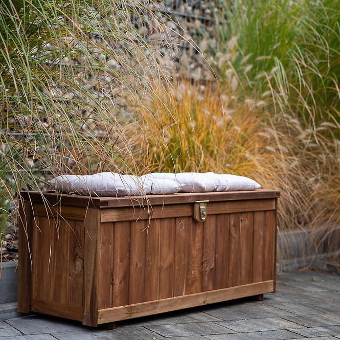 Garten-Aufbewahrungsbox M – 118 x 44 x 48,2 cm,6