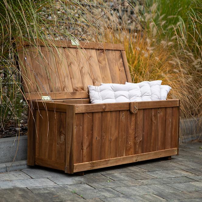 Garten-Aufbewahrungsbox M – 118 x 44 x 48,2 cm,7