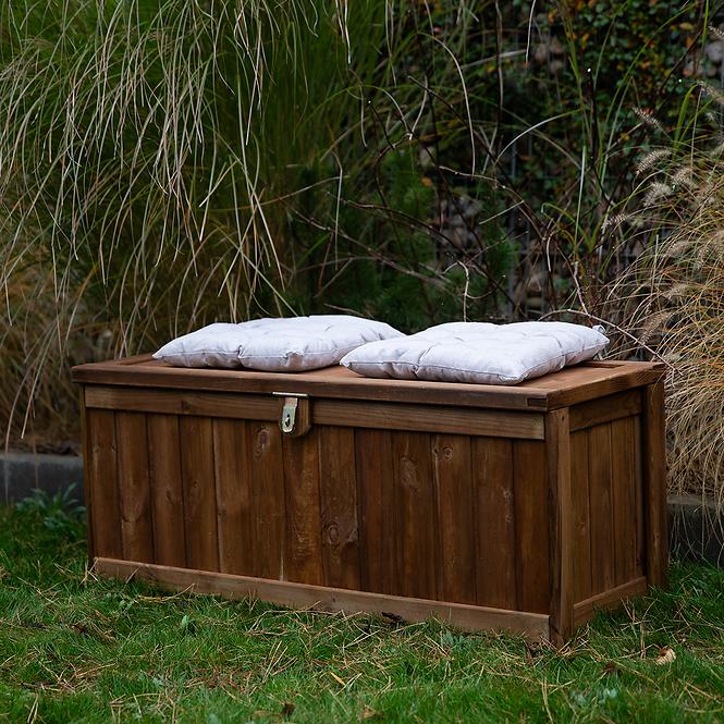 Garten-Aufbewahrungsbox M – 118 x 44 x 48,2 cm,8