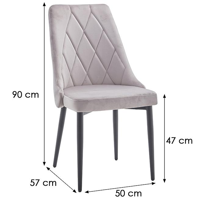 Stuhl Bjarne 9534 grau