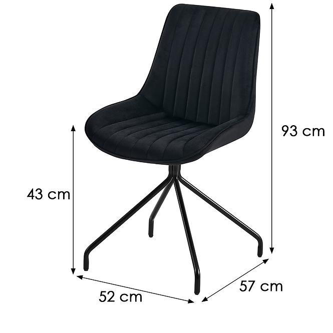 Stuhl Nussi 9406 schwarz