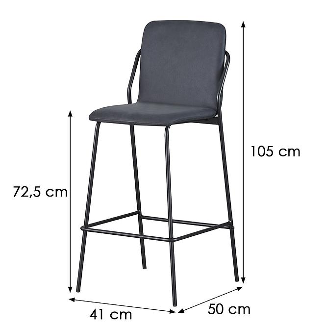 Barhocker Ania 10661 schwarz