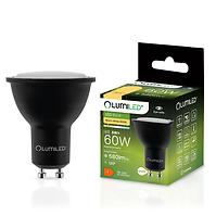 45LD ŽÁROVKA  LUMILED LED GU10 6W 830 580LM FR 120D BK 3000K