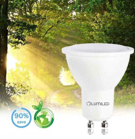 45LD ŽÁROVKA  LUMILED LED GU10 3W 270LM 120ST. NB