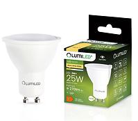 45LD ŽÁROVKA  LUMILED LED GU10 3W 270LM 120ST. CB