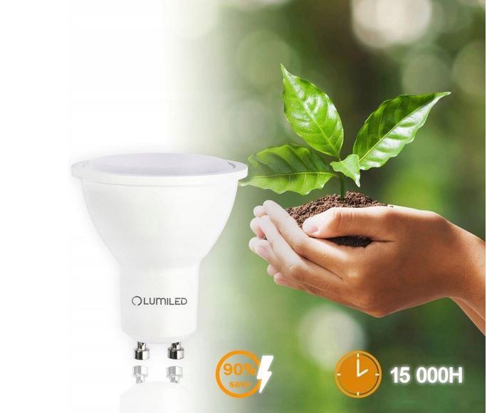 45LD ŽÁROVKA  LUMILED LED GU10 3W 270LM 120ST. CB