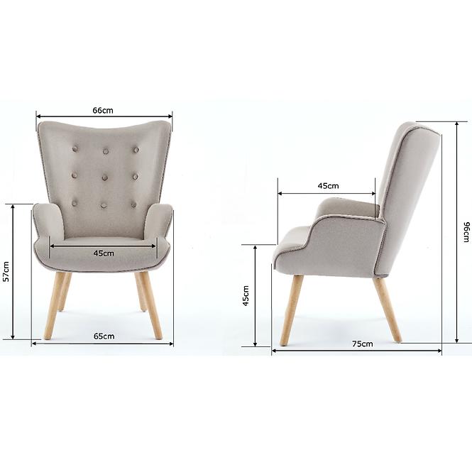 Sessel Nicol Beige