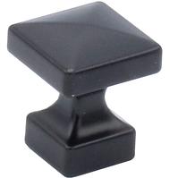 Möbelgriff Typ G 47 Schwarzer Knopf