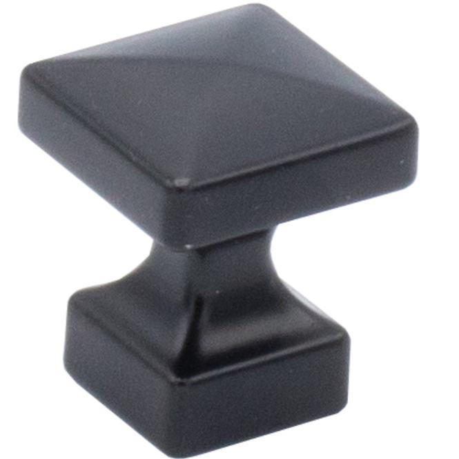 Möbelgriff Typ G 47 Schwarzer Knopf