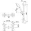 Duscharmatur mit Set Standard,2