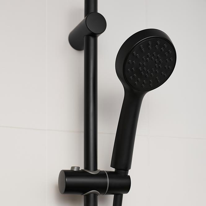 Brausegarnitur gleitend Sparc Black