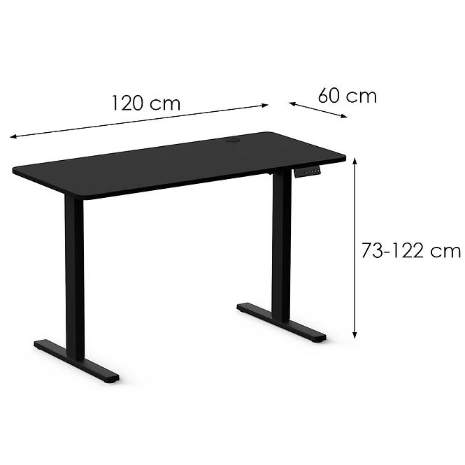 Schreibtisch Control+ 120 LV0860