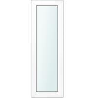 Seitenlicht zur Eingangstür Weiß 50x198 klares Glas