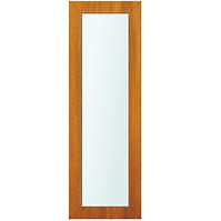 Seitenlicht zur Eingangstür Eiche Gold 40x198 klares Glas