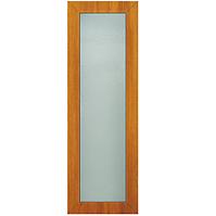 Seitenlicht zur Eingangstür Eiche Gold 40x198 Ornamentglas