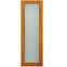 Seitenlicht zur Eingangstür Eiche Gold 40x198 Ornamentglas