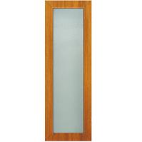 Seitenlicht zur Eingangstür Eiche Gold 50x198 Ornamentglas