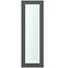 Seitenlicht zur Eingangstür Anthrazit 40x198 klares Glas