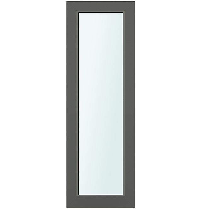 Seitenlicht zur Eingangstür Anthrazit 50x198 klares Glas