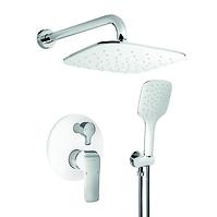Unterputz-Duschset 38050R,1 Weiß/Chrom