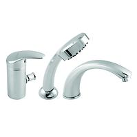 Badewanne-Armatur Metalia 55 3-Loch 55045,0 Chrom