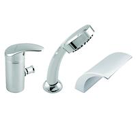 Badewanne-Armatur Metalia 55 3-Loch 55047,0 Chrom