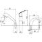 Badewanne-Armatur Metalia 57 3-Loch 57047,0 Chrom,2
