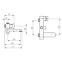 Badewanne-Armatur Nobless Vision X 150 mm 42023/1,0,2
