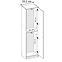 Schrank Roj 1d Eiche Craft,3