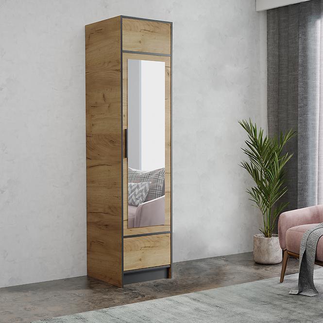 Schrank Roj 1d Eiche Craft