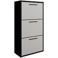 Schuhschrank Asper Stehen bílý/Schwarz
