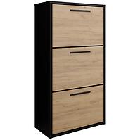 Schuhschrank Asper Stehen Craft/Schwarz