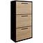 Schuhschrank Asper Stehen Craft/Schwarz