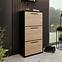 Schuhschrank Asper Stehen Craft/Schwarz,3