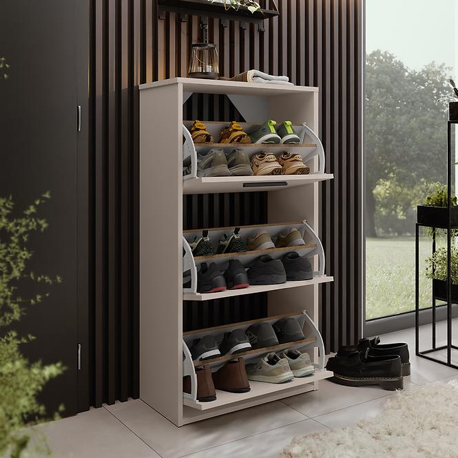 Schuhschrank Asper Stehen Kaschmir/Kaschmir