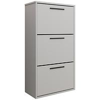 Schuhschrank Asper hängend bílý/bílý