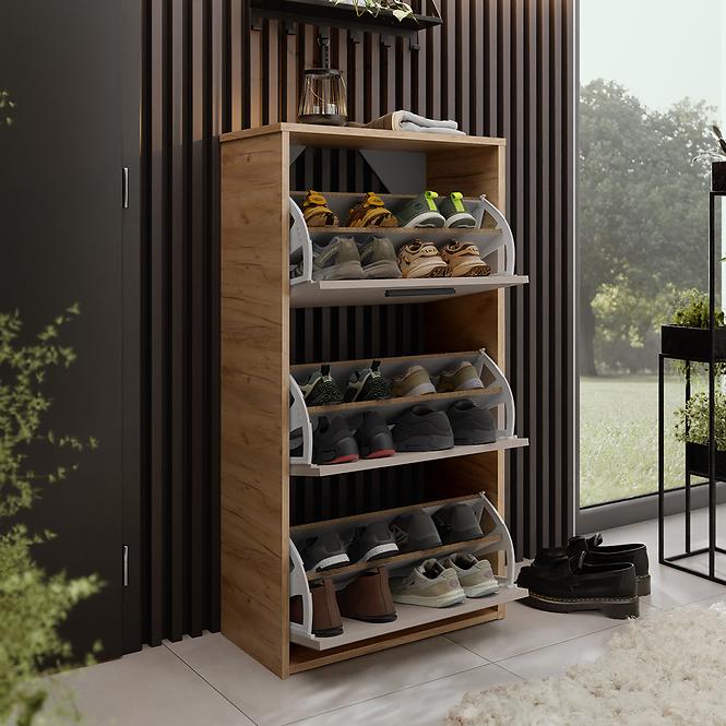 Schuhschrank Asper hängend Kaschmir/Craft