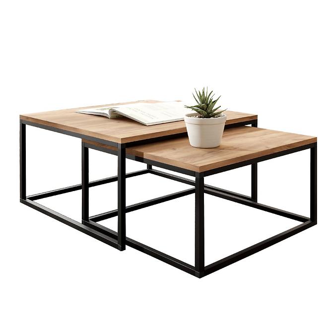 Couchtisch Loftiko Eiche Craft