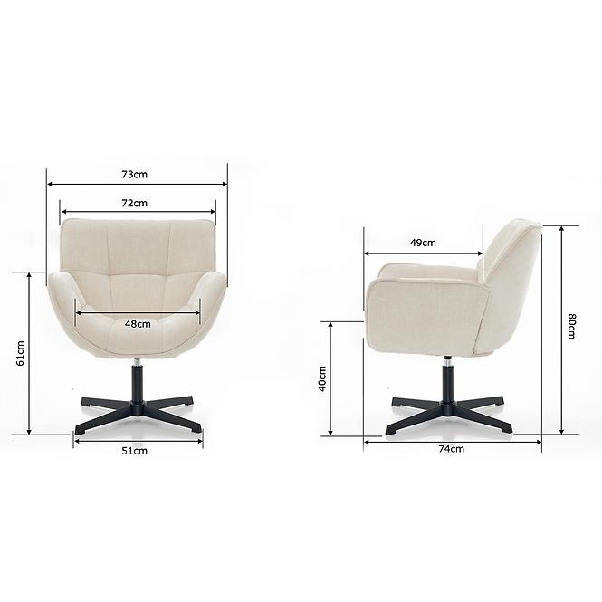 Sessel Ambra beige