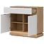 Kommode Milton ML02 eiche crem torro weiß,5