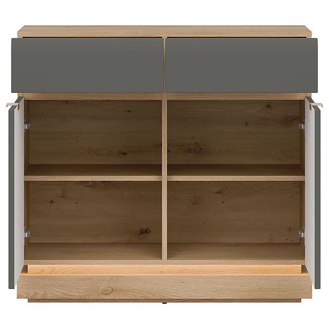 Kommode Milton ML02 eiche crem torro grau,6