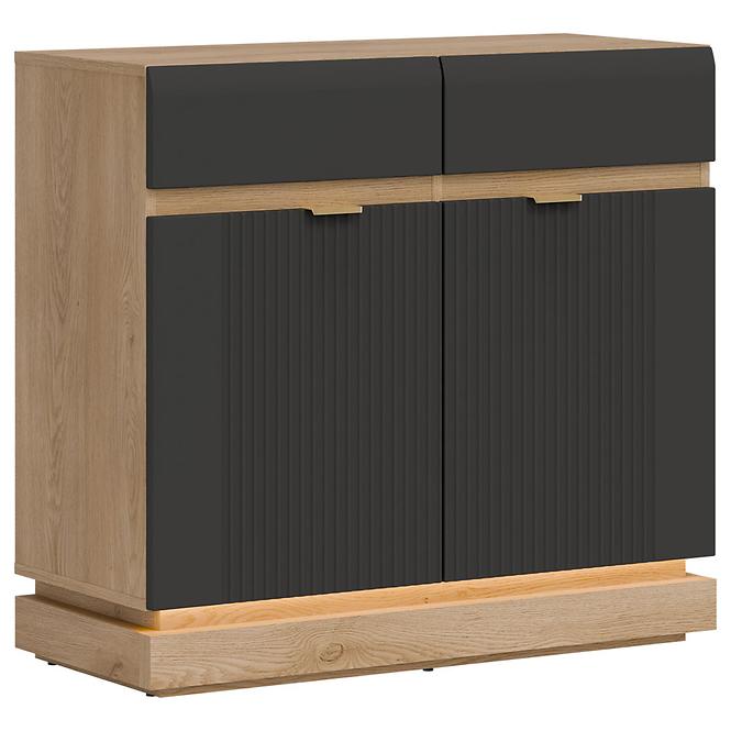 Kommode Milton ML02 eiche crem torro anthrazit