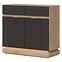 Kommode Milton ML02 eiche crem torro anthrazit,4
