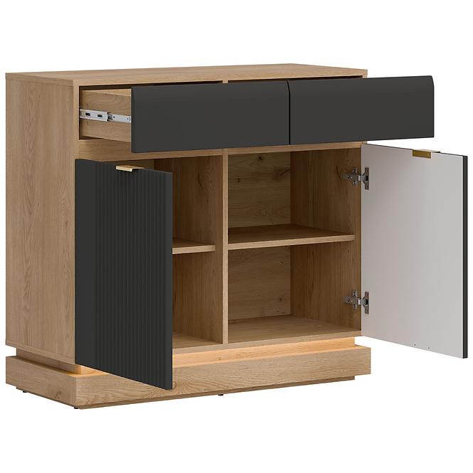 Kommode Milton ML02 eiche crem torro anthrazit,7
