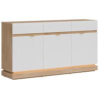 Kommode Milton ML03 eiche crem torro weiß