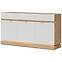 Kommode Milton ML03 eiche crem torro weiß,4