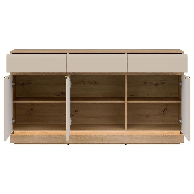 Kommode Milton ML03 eiche crem torro kremona,6