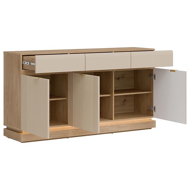 Kommode Milton ML03 eiche crem torro kremona,7