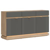 Kommode Milton ML03 eiche crem torro grau
