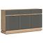 Kommode Milton ML03 eiche crem torro grau